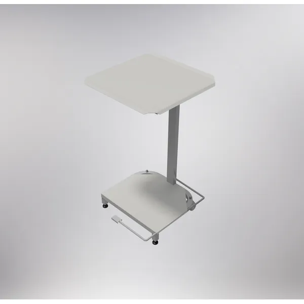 Avfallsvogn 100L med lokk og pedal