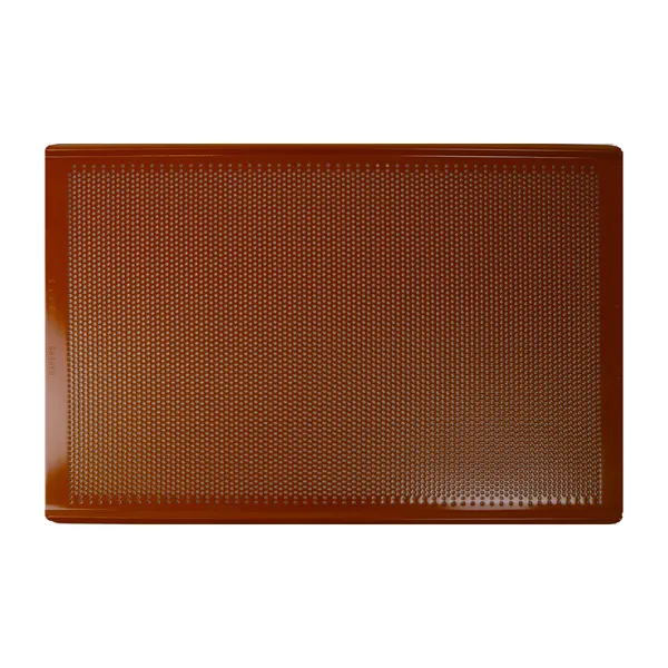 Perforert bakebrett 600x400mm, silikonbelagt