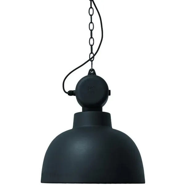 Taklampe Factory M, matt sort