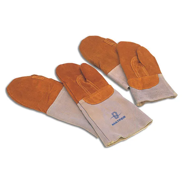 Bakevotter i skinn 400mm (lange)