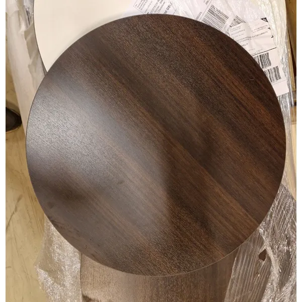 Laminat bordplate Ø600 - 30mm, wenge