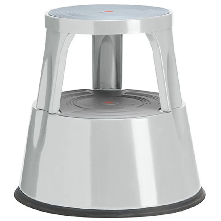 Rullepuff metall GRÅ