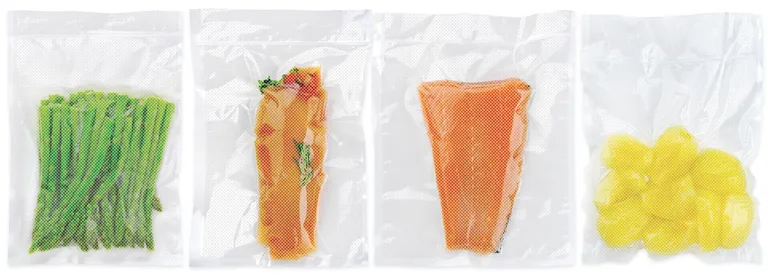 Vakuumposer med kanaler, 160x230mm (100 stk)