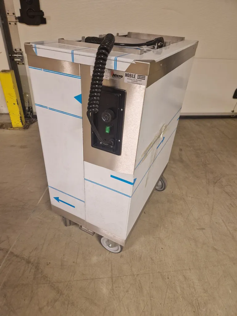 Tallerkendispenser med varme, 2x ø270mm