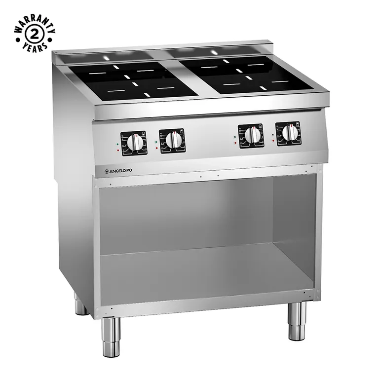 Icon7000 induksjon 4 soner med understell