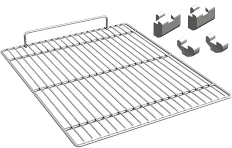 Risthylle GN2/1, plastbelagt