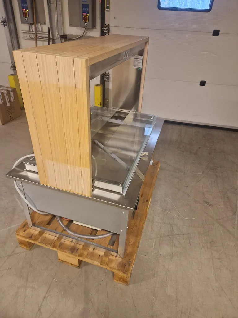 Bain-barie buffet 3 GN drop-in