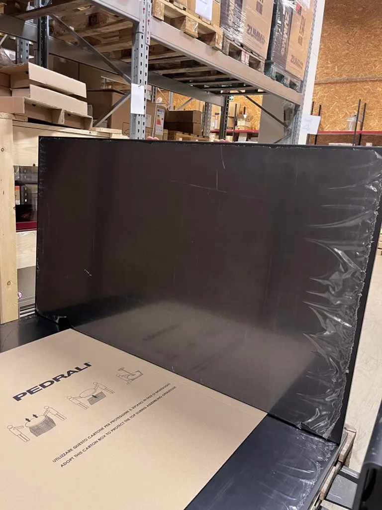 Laminat bordplate 1200x700, sort