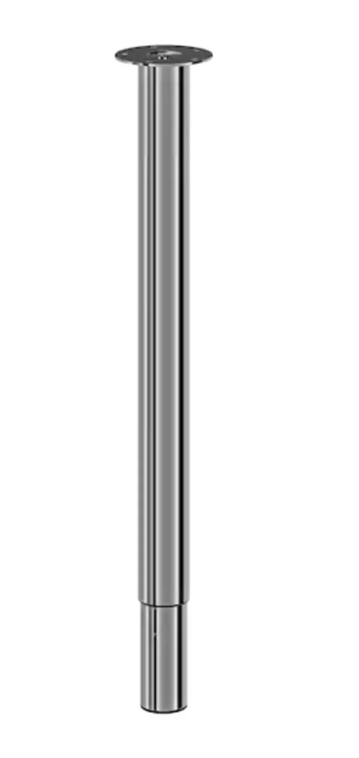 Bordben justerbart 67-107cm, forkrommet