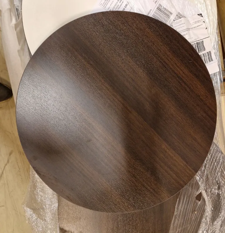 Laminat bordplate Ø600 - 30mm, wenge