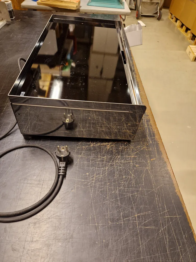 Flatgrill med keramisk topp